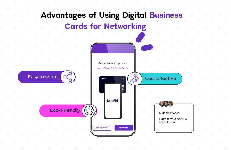 Advantages of Using Digital Business Cards for Networking