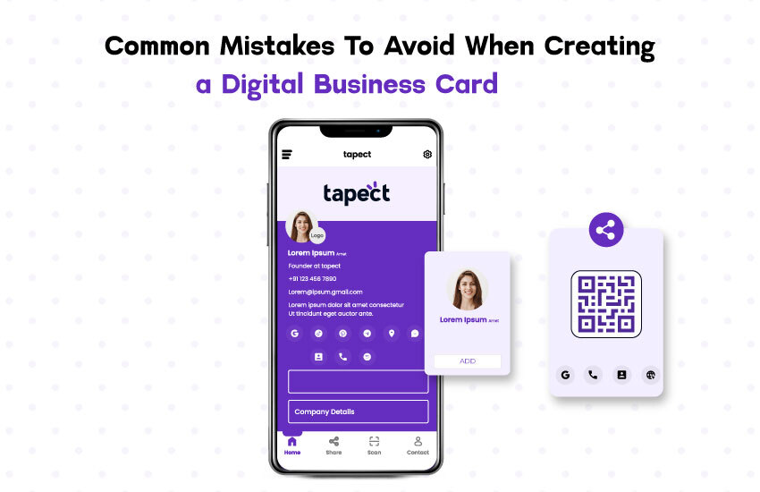 Common Mistakes To Avoid When Creating a Digital Business Card