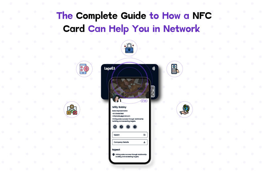 NFC Digital Business Card | For Business Branding and Style